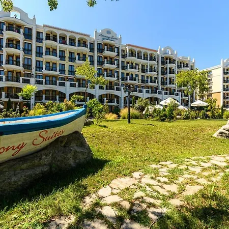 Stylish Apartment In Harmony Grand Resort Sunny Beach With Pool & Balcony * Slantschew brjag