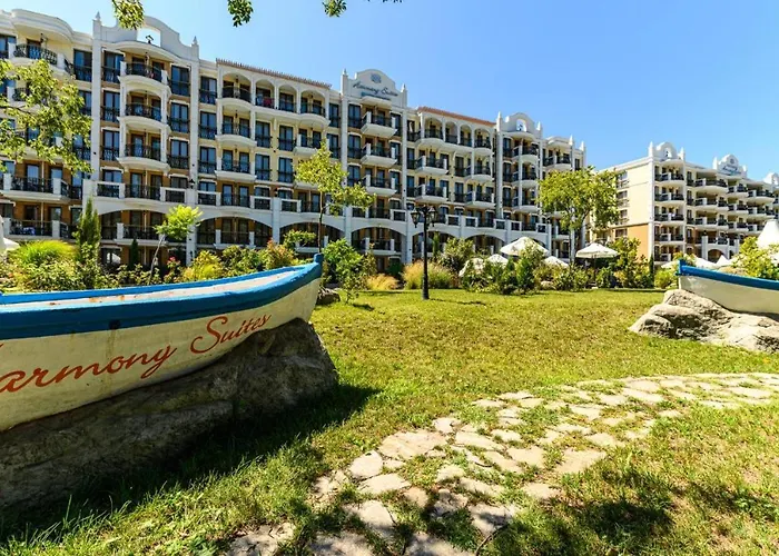 Stylish Apartment In Harmony Grand Resort Sunny Beach With Pool & Balcony * Sunny Beach