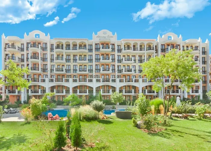 Stylish Apartment In Harmony Grand Resort Sunny Beach With Pool & Balcony Aparthotel