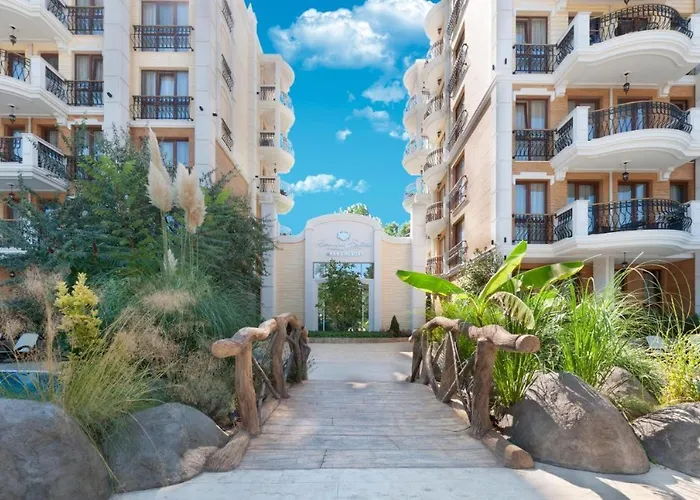Aparthotel Stylish Apartment In Harmony Grand Resort Sunny Beach With Pool & Balcony *