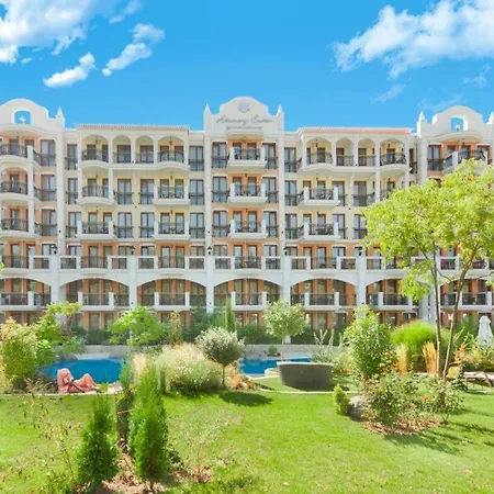 Stylish Apartment In Harmony Grand Resort Sunny Beach With Pool & Balcony Apartmanhotel